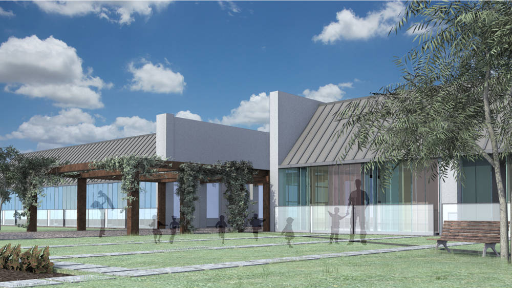 roma asilo render nursery school