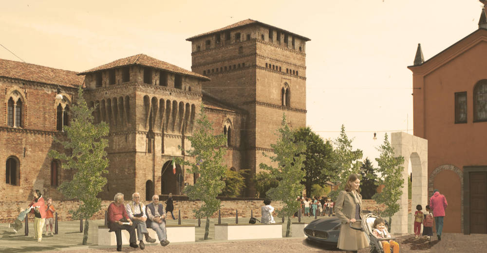 pandino castello visconteo riqualificazione riuso arena manifestazioni culturali