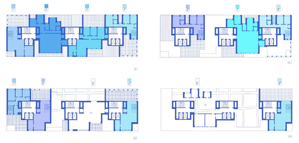 Guadalajara residential tower appartementi progetto messico