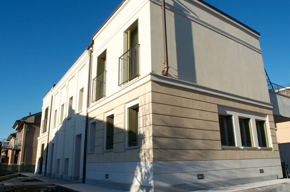project architecture villa rozzano milano